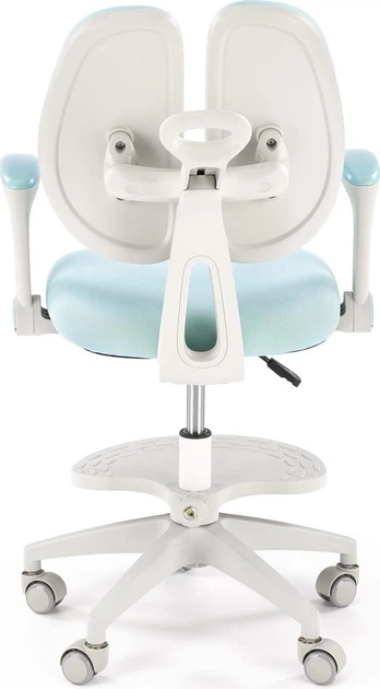 Офісне крісло Halmar Panco обертове Синє (5905248131651) - зображення 8