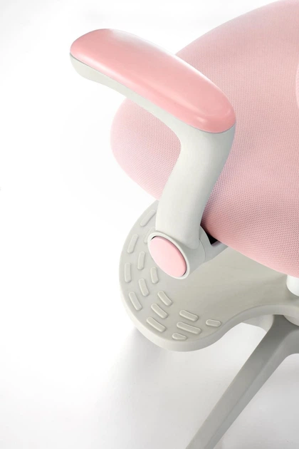 Офісне крісло Halmar Panco обертове Рожеве (5905248131668) - зображення 11