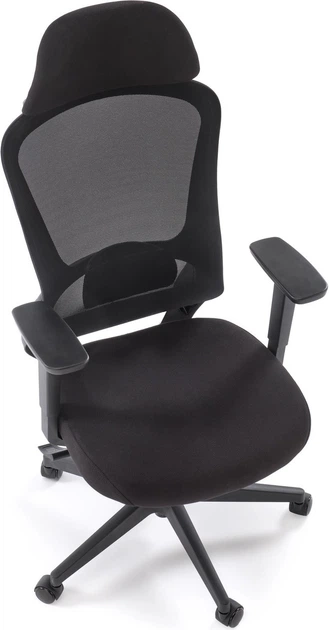 Офісне крісло Halmar Sonar Чорне (5905248131729) - зображення 4