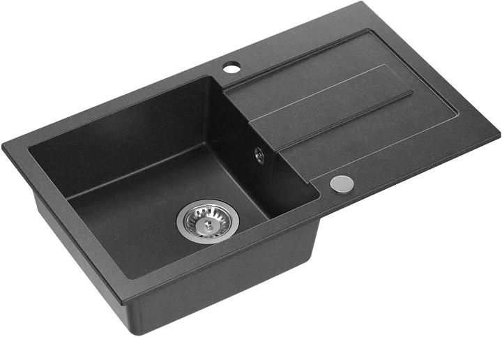 Кухонна мийка Kernau KGS K 5078 1B1D Black Metallic - зображення 2