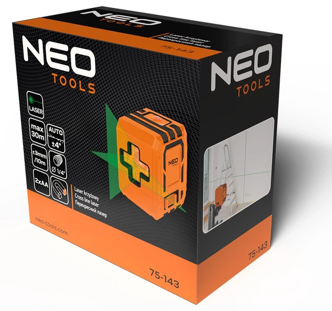 Laser krzyżowy NEO Tools 30 m 75-143 (5906692018383) - obraz 16