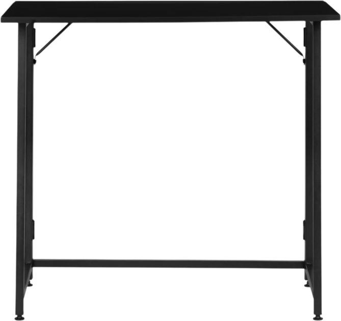 Stolik do laptopa ModernHome by Multistore składany 80 x 45 cm Czarny TH-FD-1 (5905817010967) - obraz 2