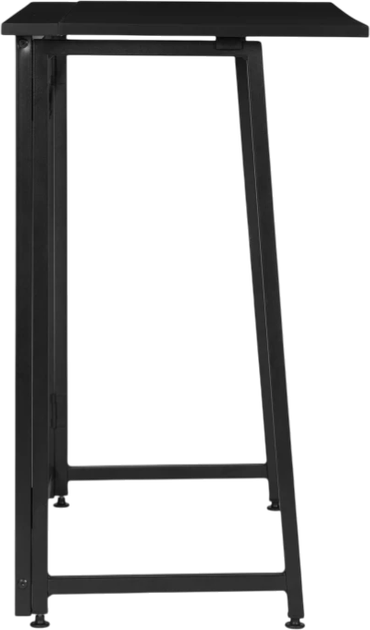 Stolik do laptopa ModernHome by Multistore składany 80 x 45 cm Czarny TH-FD-1 (5905817010967) - obraz 4
