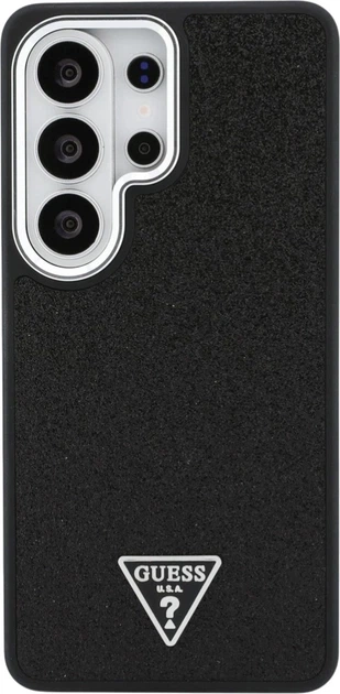 Панель Guess Fixed Glitter Triangle MagSafe для Samsung Galaxy S26 Ultra Black (3666339613532) - зображення 3