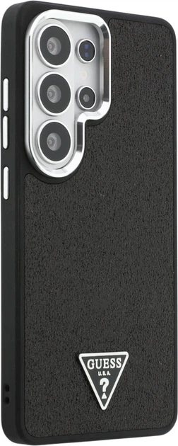 Панель Guess Fixed Glitter Triangle MagSafe для Samsung Galaxy S26 Ultra Black (3666339613532) - зображення 4