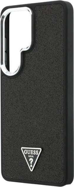 Панель Guess Fixed Glitter Triangle MagSafe для Samsung Galaxy S26 Ultra Black (3666339613532) - зображення 6