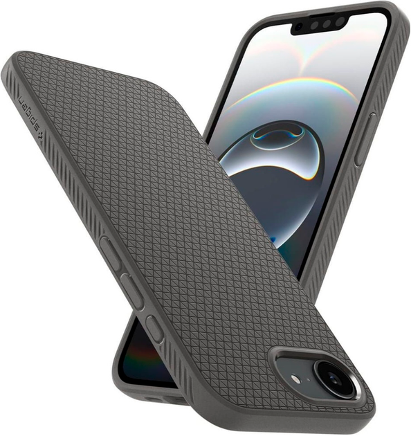 Etui Spigen Liquid Air Mag na iPhone 16e/17e Grey (8800283303674) - obraz 2