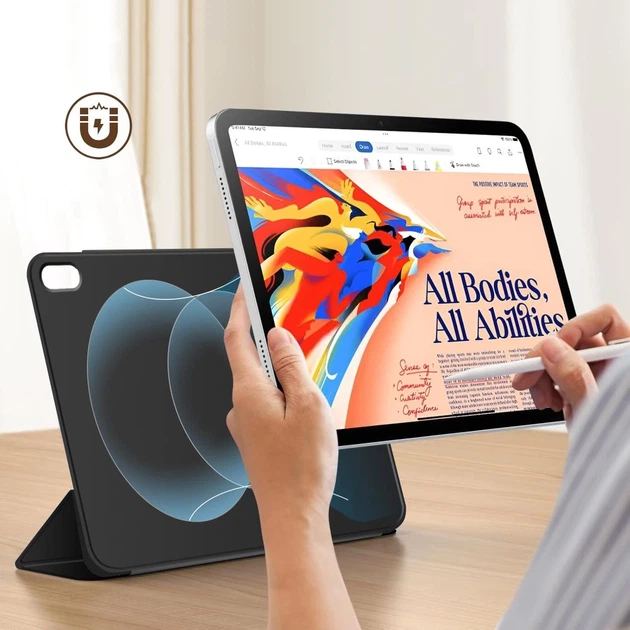Чехол Tech-Protect SmartCase Magnetic для iPad 11 2025 11th Gen | 10.9 2022 10th Black (5906302363094) - изображение 6