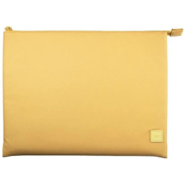 Чехол-конверт UNIQ Lyon Sleeve Waterproof RPET 14" Canary Yellow (UNIQ-LYON(14)-CYELLOW) - Фото 1 Чехол-конверт UNIQ Lyon Sleeve Waterproof RPET 14" Canary Yellow (UNIQ-LYON(14)-CYELLOW) - изображение 1