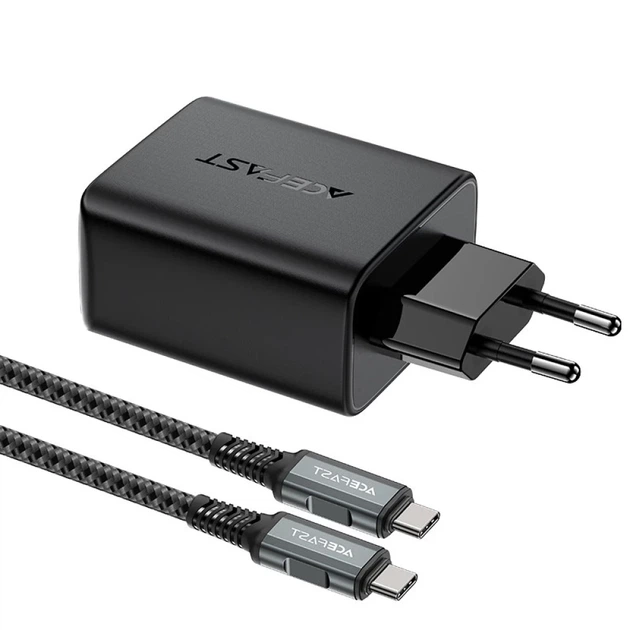 Сетевое зарядное устройство Acefast A17 65W USB-C | USB-A | HDMI with USB-C to USB-C Cable Black (A17 black) - изображение 3