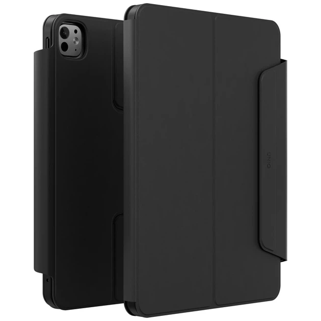 Чехол UNIQ Rovus для iPad Pro 13 2024 7th Gen Ebony Black (UNIQ-PDP13(M4)-ROVSNDBLK) - изображение 2