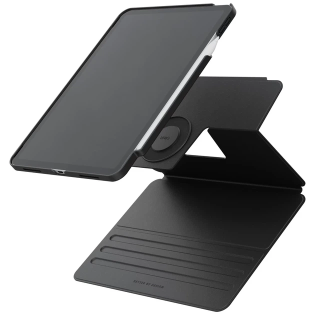 Чехол UNIQ Rovus для iPad Pro 13 2024 7th Gen Ebony Black (UNIQ-PDP13(M4)-ROVSNDBLK) - изображение 5
