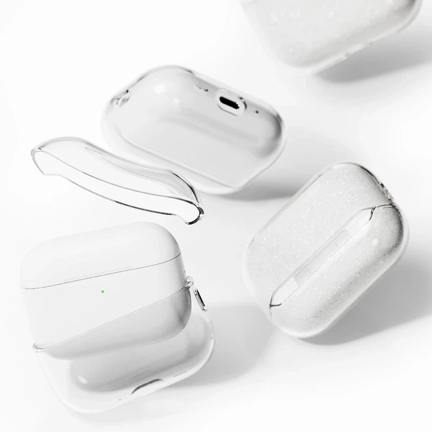 Чохол для навушників Ringke Air для AirPods Pro 3 Glitter Clear (8800293859352) - зображення 2