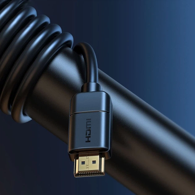 Кабель Baseus High Definition HDMI to HDMI 3m Black (CAKGQ-C01) - Фото 11 Кабель Baseus High Definition HDMI to HDMI 3m Black (CAKGQ-C01) - изображение 11