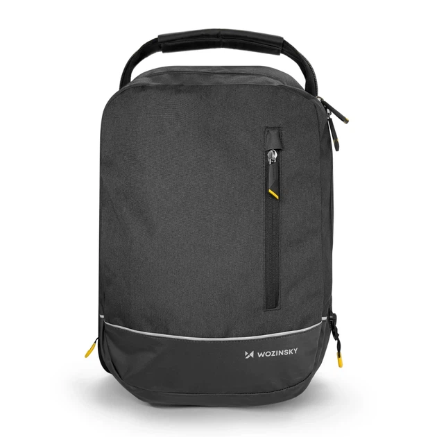 Рюкзак для велосипеда на багажник Wozinsky 2-in-1 Bike Bag Double Backpack 30L Black (WBB30BK) - изображение 3