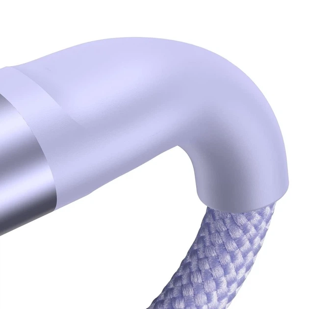 Кабель Baseus Flash 2 USB-A/USB-C to USB-C/Lightning/Micro-USB 1.5m Purple (CASS030205) - изображение 3