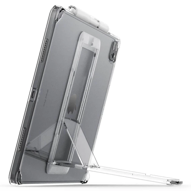 Чехол Spigen AirSkin Hybrid S для IPad Pro 12.9 2022 | 2021 Crystal Clear (ACS05449) - изображение 6