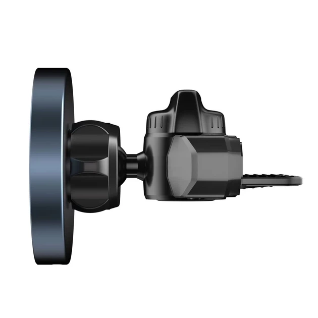 Автодержатель с функцией беспроводной зарядки Tech-Protect MM15W-V5 Magnetic CD & Vent Car Mount 15W Black with MagSafe (5906302361083) - изображение 6