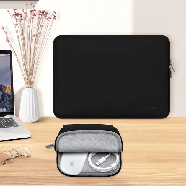 Комплект чехлов Tech-Protect NeoSlim 15-16" Black (5906302374960) - изображение 6