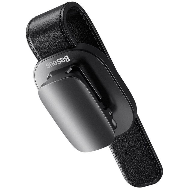 Автодержатель для очков Baseus Platinum Vehicle Clamping Type Black (ACYJN-B01) - изображение 4