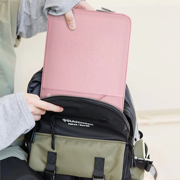 Чехол-папка Tech-Protect Sleevy 13-14" Dusty Rose (5906302375479) - Фото 7 Чехол-папка Tech-Protect Sleevy 13-14" Dusty Rose (5906302375479) - изображение 7