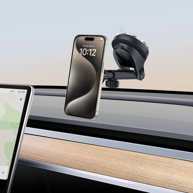 Автодержатель Tech-Protect N59 Magnetic Dashboard & Vent Car Mount Black (5906302360963) - изображение 9