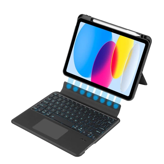 Чехол-клавиатура Tech-Protect SC Mag Pen для iPad 11 2025 11th Gen | 10.9 2022 10th Gen Black (5906302310296) - изображение 4