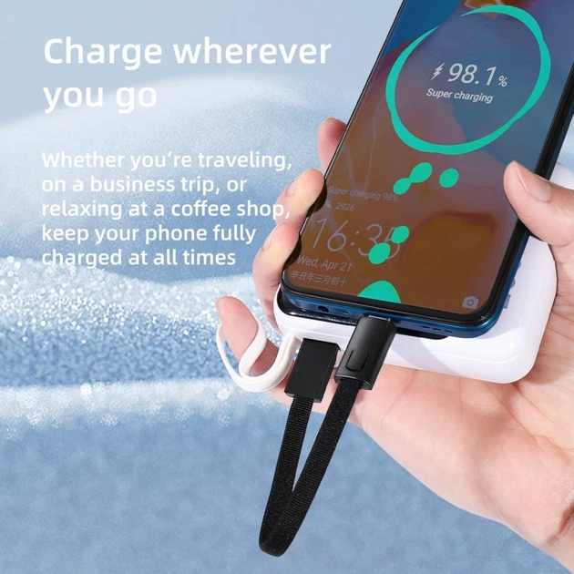 Кабель Tech-Protect Ultraboost DNA Keychain USB-C to USB-C PD 60W 0.17m Iron Grey (5906302331963) - изображение 4