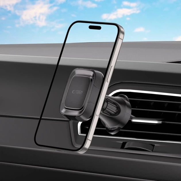 Автодержатель Tech-Protect N59 Magnetic Dashboard & Vent Car Mount Black (5906302360963) - изображение 10