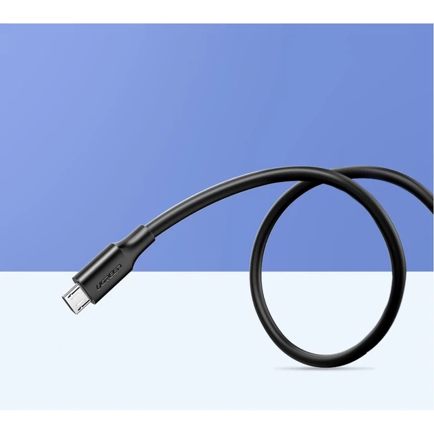 Кабель Ugreen USB-A to micro USB 2m Black (6957303861385) - Фото 10 Кабель Ugreen USB-A to micro USB 2m Black (6957303861385) - изображение 10
