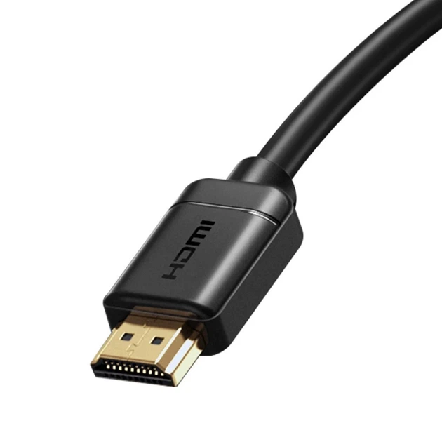 Кабель Baseus High Definition HDMI to HDMI 1m Black (CAKGQ-A01) - Фото 3 Кабель Baseus High Definition HDMI to HDMI 1m Black (CAKGQ-A01) - зображення 3