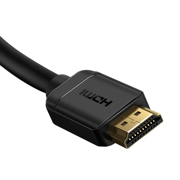 Кабель Baseus High Definition HDMI to HDMI 1m Black (CAKGQ-A01) - Фото 5 Кабель Baseus High Definition HDMI to HDMI 1m Black (CAKGQ-A01) - зображення 5