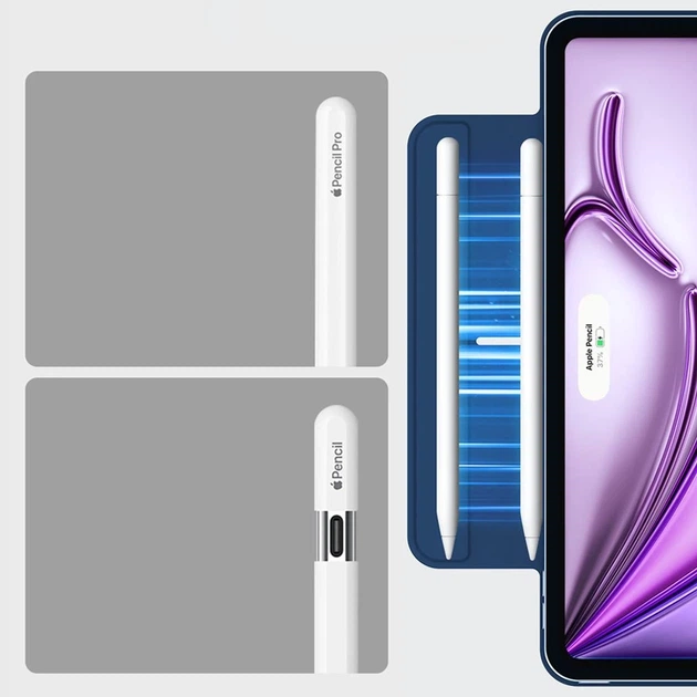 Чехол ESR Rebound Magnetic для iPad Pro 12.9 (2022-2020) / Air 13 7 | 6 (2025-2024) Navy Blue (4894240191286) - изображение 4