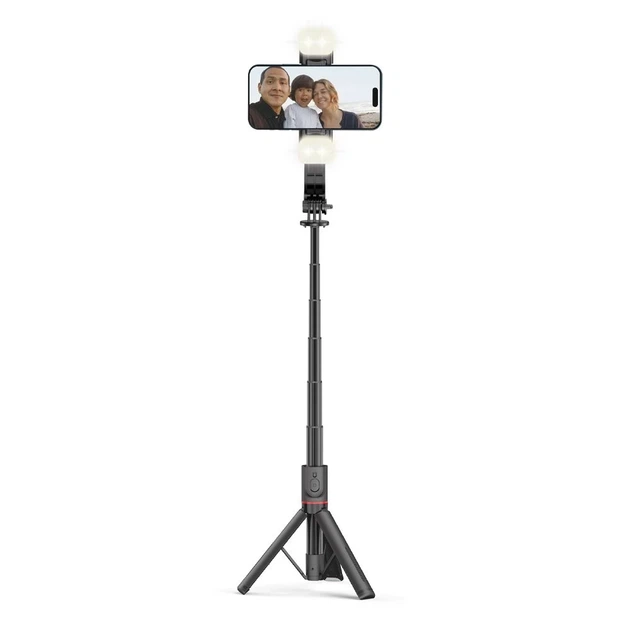 Универсальный штатив Tech-Protect L05S with LED Light Black (5906203690381) - изображение 2