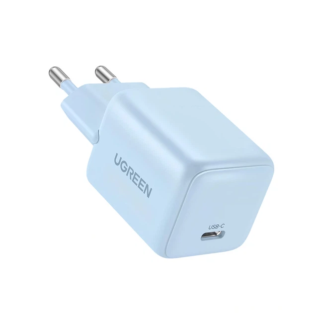 Мережевий зарядний пристрій Ugreen X512 20W USB-C Blue (6941876255559) - Фото 1 Мережевий зарядний пристрій Ugreen X512 20W USB-C Blue (6941876255559) - зображення 1