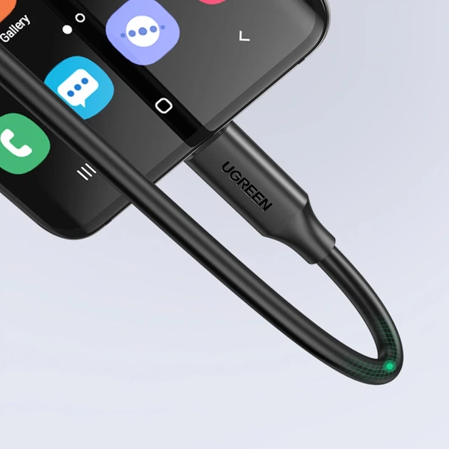 Кабель-подовжувач Ugreen USB-C (Male) to USB-C (Female) 10Gb/s 100W 1m Black (6957303813872) - зображення 9
