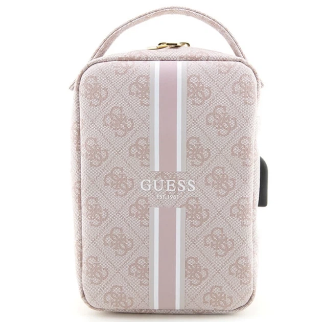 Сумка Guess Bag Printed Stripes 23.5 x 15.5 x 6.5 cm Pink (GUHBP4RPSP) - изображение 2
