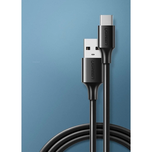 Кабель Ugreen USB-A to USB Type-C 2A 2m Black (6957303861187) - зображення 3