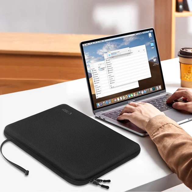 Чехол-папка для ноутбука Tech-Protect Hardpouch Laptop 15–16 inch Black (5906302331826) - Фото 9 Чехол-папка для ноутбука Tech-Protect Hardpouch Laptop 15–16 inch Black (5906302331826) - изображение 9