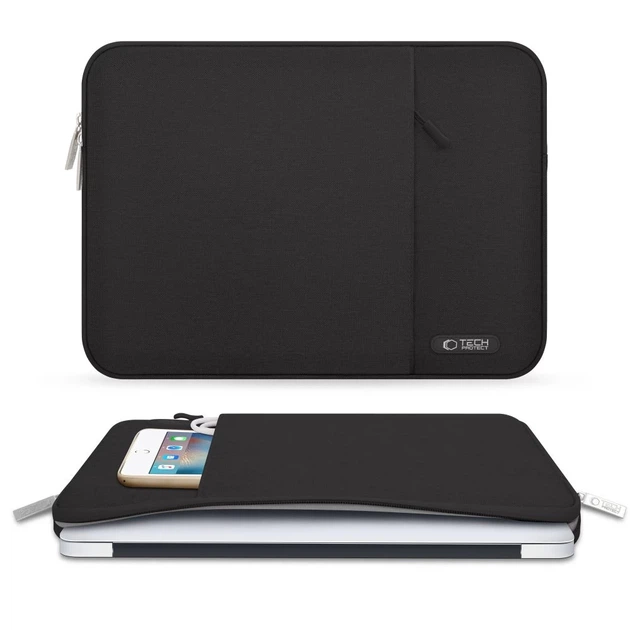 Чехол-папка Tech-Protect Sleevy 13-14" Black (5906302375462) - Фото 6 Чехол-папка Tech-Protect Sleevy 13-14" Black (5906302375462) - изображение 6