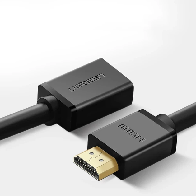 Кабель Ugreen 4K HDMI (Male) to HDMI (Female) 1m Black (6957303811410) - изображение 5