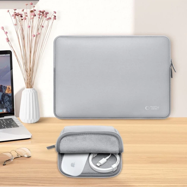 Комплект чехлов Tech-Protect NeoSlim 13-14" Crayon Grey (5906302374892) - изображение 6