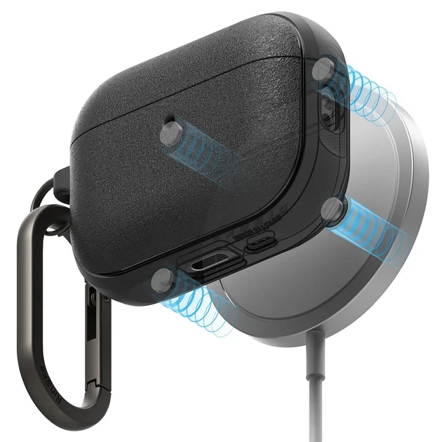 Чохол для навушників Ringke Onyx Magnetic для AirPods Pro 3 Black with MagSafe (8800293859369) - зображення 2