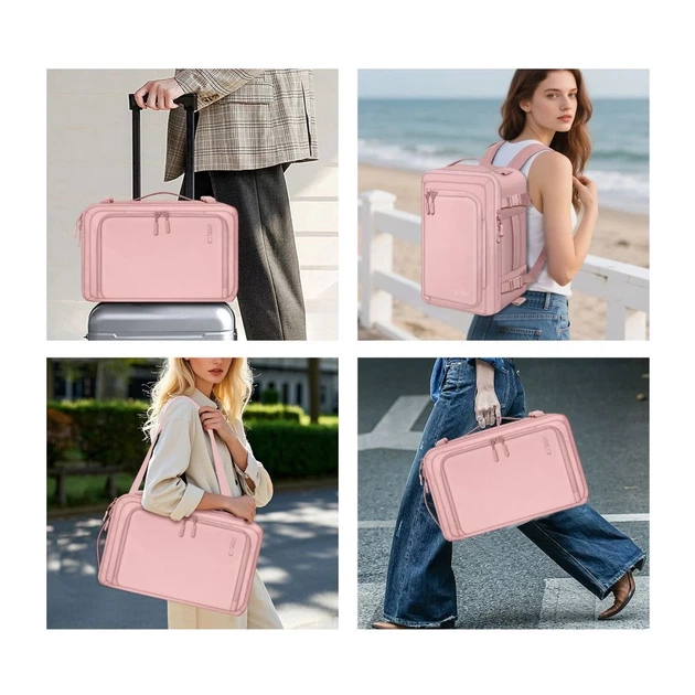 Рюкзак Tech-Protect Defender S50 Ryanair & Wizzair Travel 20L Dusty Pink (5906302368822) - изображение 8