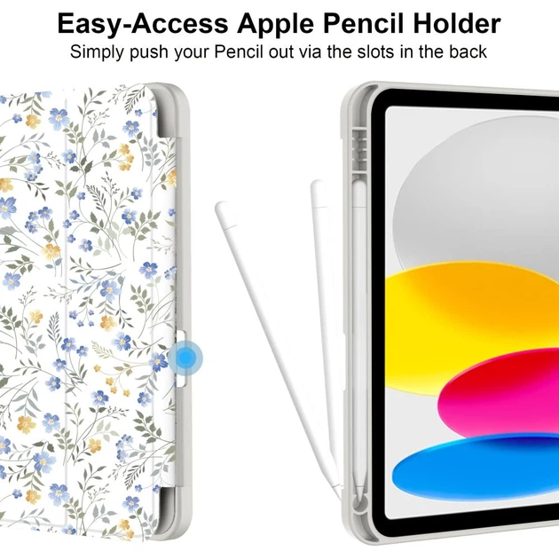 Чехол Tech-Protect SC Pen для iPad 11 2025 11th Gen | 10.9 2022 10th Gen Spring Flowers (5906302363193) - Фото 4 Чехол Tech-Protect SC Pen для iPad 11 2025 11th Gen | 10.9 2022 10th Gen Spring Flowers (5906302363193) - изображение 4