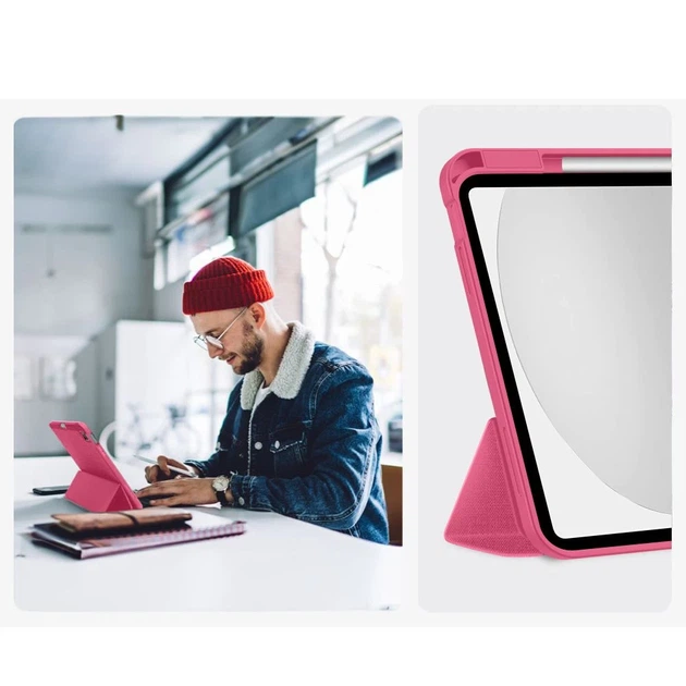 Чехол Tech-Protect SC Pen Canvas для iPad 11 2025 11th Gen | 10.9 2022 10th Gen Magenta Bloom (5906302330935) - изображение 9