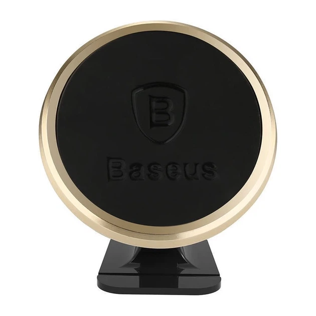 Автотримач Baseus Magnetic Phone Mount 360° Gold (SUCX140015) - зображення 2