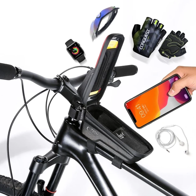 Велосипедный держатель Tech-Protect V2 Universal Bike Mount "M" Black (5906302308408) - изображение 3