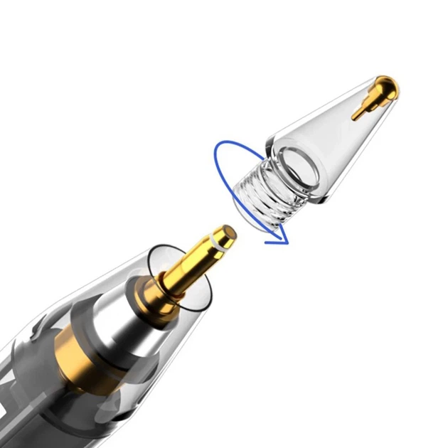 Стилус Tech-Protect Digital Magnetic Stylus Pen "4" Clear Black (5906302371648) - Фото 4 Стилус Tech-Protect Digital Magnetic Stylus Pen "4" Clear Black (5906302371648) - изображение 4
