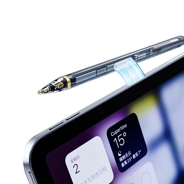 Стилус Tech-Protect Digital Magnetic Stylus Pen "4" Clear Black (5906302371648) - Фото 5 Стилус Tech-Protect Digital Magnetic Stylus Pen "4" Clear Black (5906302371648) - изображение 5